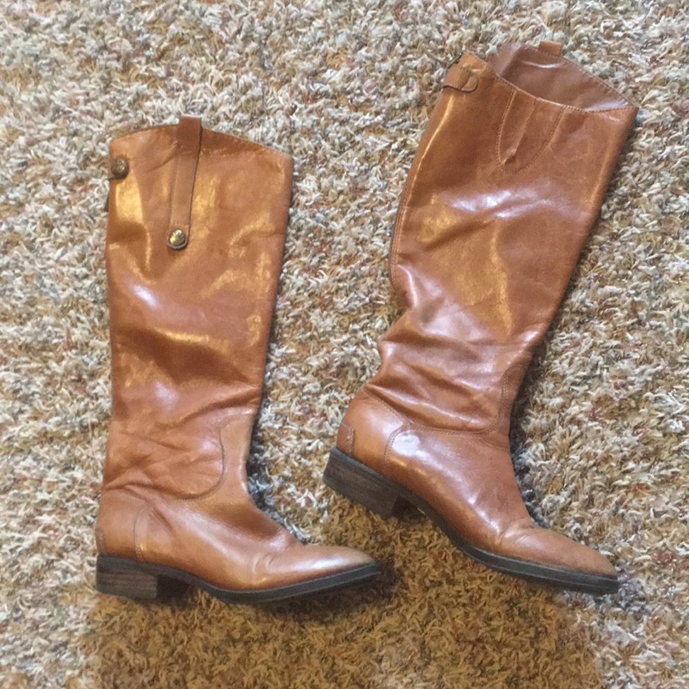 Brown Sam Edelman Penny Boot.Great used condition